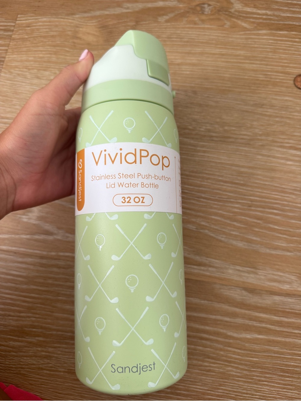 A golf waterbottle never used 32 oz